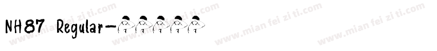 NH87 Regular字体转换